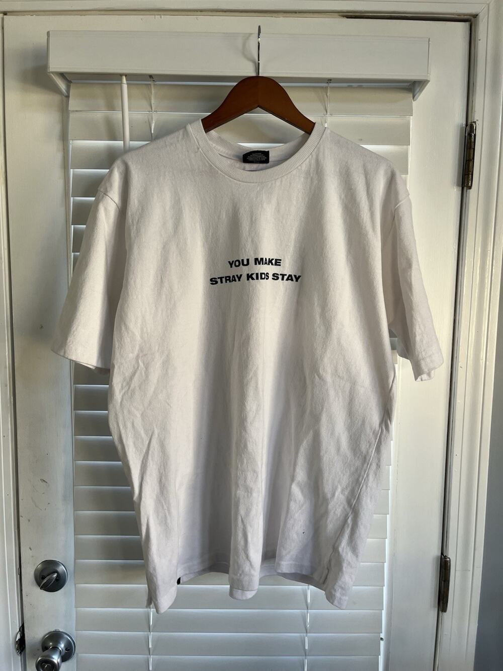 NWOT stray kids district9 Soul Concert Tour T-shirt K-POP Size XL 118cm